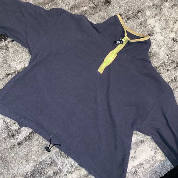 Pink fleece jacket